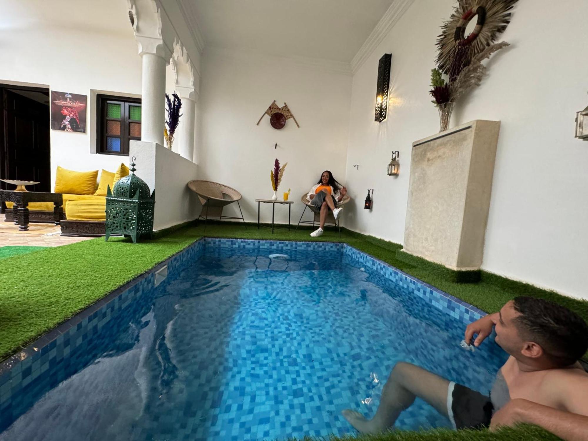 Riad Iklil Marrakesh Buitenkant foto